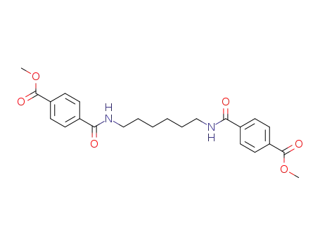 Molecular Structure of 6724-91-0 (dimethyl 4,4'-[1,6-hexanediylbis(iminocarbonyl)]bisbenzoate)