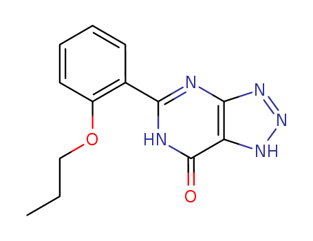 7H-1,2,3-Triazolo[4,5-d]pyrimidin-7-one,3,6-dihydro-5-(2-propoxyphenyl)-