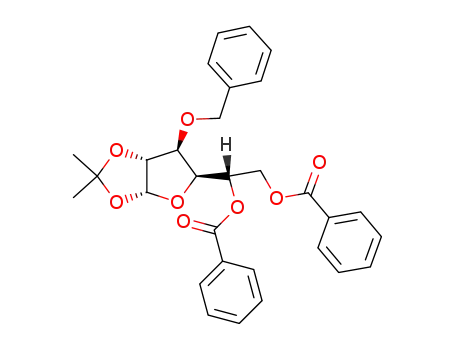 5.6-Di-O-benzoyl-3-O-benzyl-1.2-O-isopropyliden-β-L-idofuranose