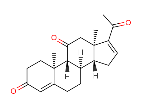 Pregna-4,16-diene-3,11,20-trione(6CI,7CI,8CI,9CI) cas  1882-86-6