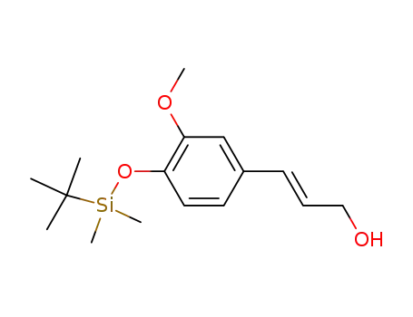 2-Propen-1-ol,
3-[4-[[(1,1-dimethylethyl)dimethylsilyl]oxy]-3-methoxyphenyl]-, (2E)-