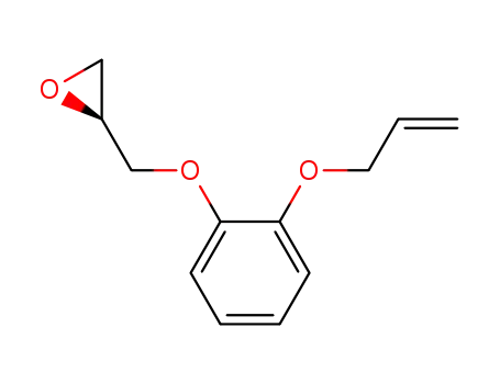 Molecular Structure of 66966-20-9 ((2S)-3-(O-ALLYLOXYPHENOXY)-1,2-EPOXYPROPANE)