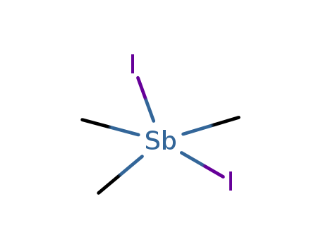 Antimony,diiodotrimethyl-, (TB-5-11)- (9CI) cas  13077-53-7