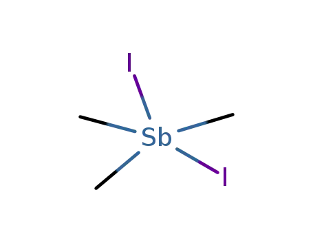 Molecular Structure of 13077-53-7 (trimethylantimony diiodide)