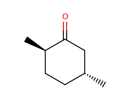 Molecular Structure of 66395-23-1 ((+-)-<i>trans</i>-2,5-dimethyl-cyclohexanone)