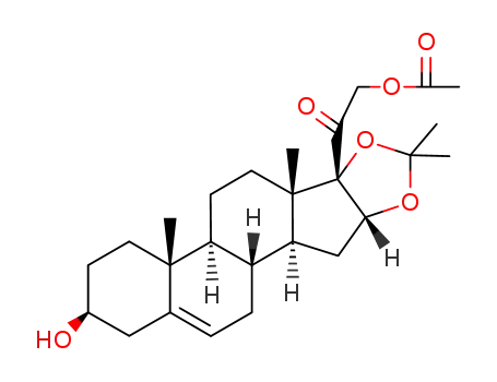Pregn-5-en-20-one,21-(acetyloxy)-3-hydroxy-16,17-[(1-methylethylidene)bis(oxy)]-, (3b,16a)-