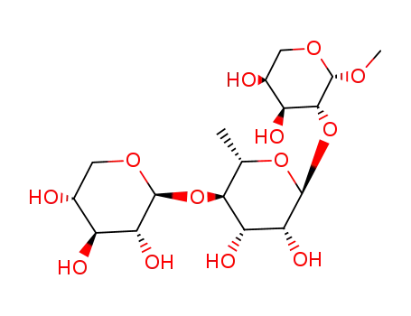 Methyl O-β-D-xylopyranosyl-(1->4)-O-α-L-rhamnopyranosyl-(1->2)-β-L-arabinopyranoside