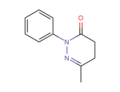 Molecular Structure of 4578-58-9 (4,5-dihydro-6-methyl-2-phenylpyridazin-3(2H)-one)