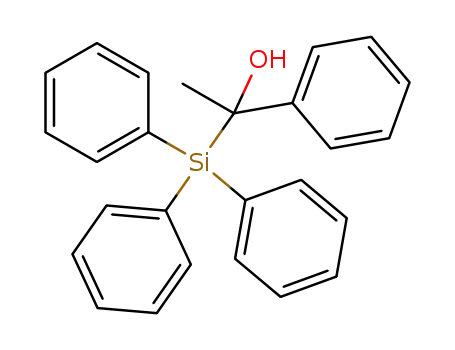 1-phenyl-1-triphenylsilanyl-ethanol