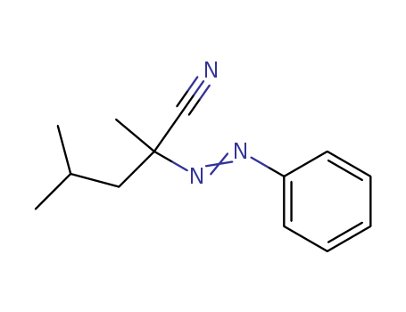 Pentanenitrile,2,4-dimethyl-2-(2-phenyldiazenyl)-