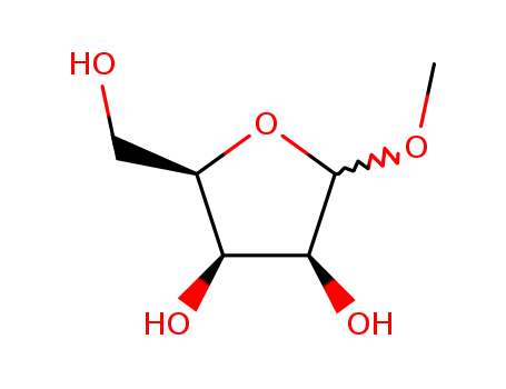 α,β-1-methyl-D-ribofuranoside cas no. 13039-63-9 98%