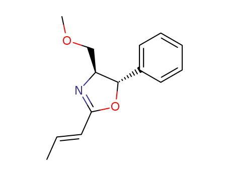 (4<i>S</i>)-4<i>r</i>-methoxymethyl-5<i>t</i>-phenyl-2-<i>trans</i>-propenyl-4,5-dihydro-oxazole