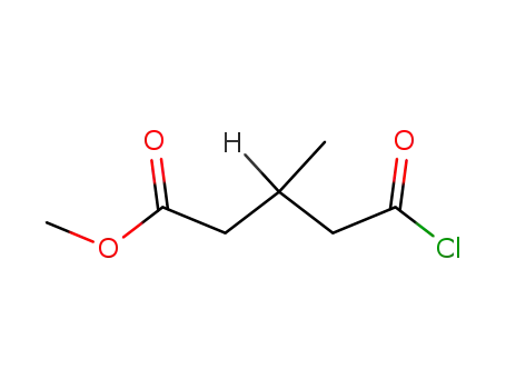 Pentanoic acid, 5-chloro-3-methyl-5-oxo-, methyl ester
