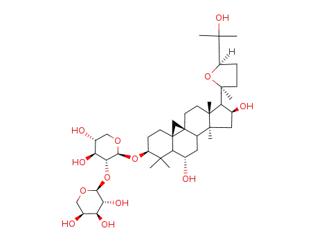 Cyclosiversigenin 3-O-<O-α-L-arabinopyranosyl-(1->2)-β-D-xylopyranoside>