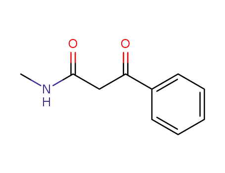 Molecular Structure of 197852-01-0 (N-Methyl-3-oxo-3-phenylpropanaMide)