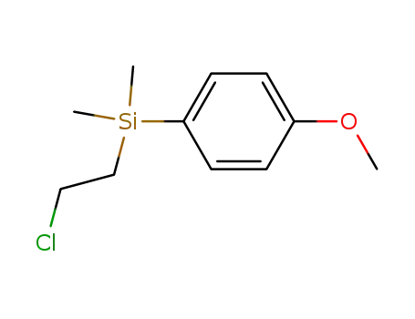 1-chloro-2-[(4-methoxyphenyl)dimethylsilyl]ethane