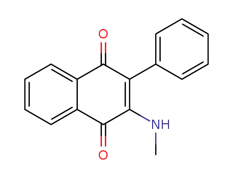 2-methylamino-3-phenyl-1,4-naphthoquinone