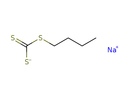 Molecular Structure of 64773-45-1 (sodium butyl trithiocarbonate)