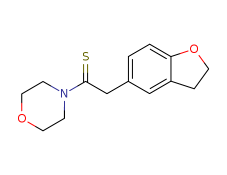 2-(2,3-dihydrobenzofuran-5-yl)-1-Morpholinoethanethione