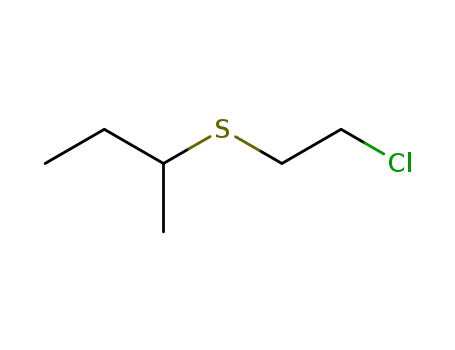 Butane,2-[(2-chloroethyl)thio]-