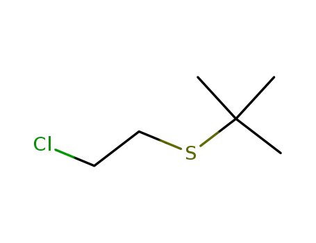 Molecular Structure of 4303-44-0 (2-CHLOROETHYL ISOBUTYL SULFIDE)