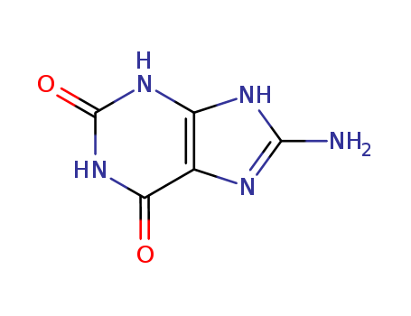 1H-Purine-2,6-dione,8-amino-3,9-dihydro- cas  5461-03-0