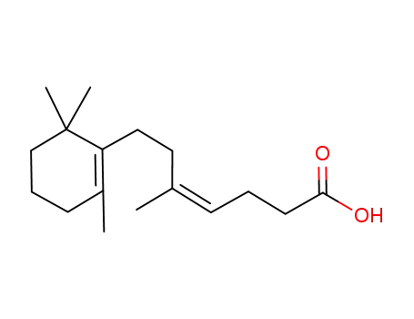 Molecular Structure of 108893-76-1 (cis-β-Monocyclofarnesylacetic acid)
