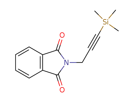 Molecular Structure of 351029-12-4 (N-[3-(Trimethylsilyl)-2-propynyl]phthalimide)
