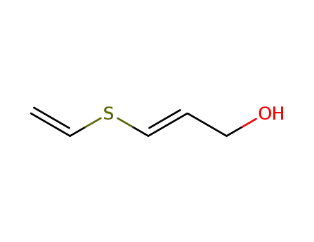 Molecular Structure of 129665-94-7 (2-Propen-1-ol, 3-(ethenylthio)-, (E)-)