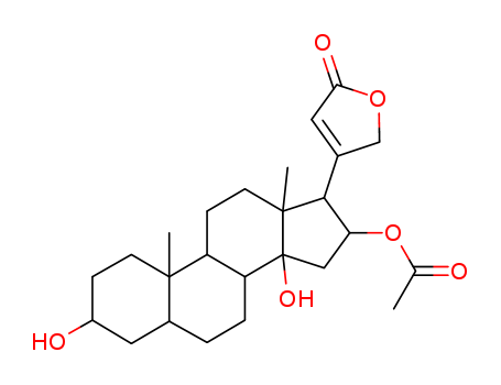 [(3R,5R,10S,13R,14S,16S,17R)-3,14-dihydroxy-10,13-dimethyl-17-(5-oxo-2H-furan-3-yl)-1,2,3,4,5,6,7,8,9,11,12,15,16,17-tetradecahydrocyclopenta[a]phenanthren-16-yl] acetate