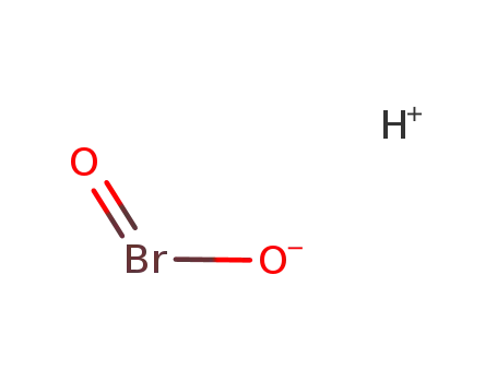 Molecular Structure of 37691-27-3 (Bromous acid)