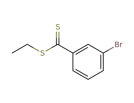 Molecular Structure of 160911-77-3 (3-Bromo-dithiobenzoic acid ethyl ester)