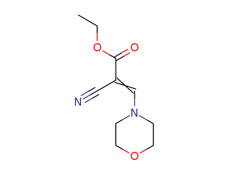 2-Cyano-3-(4-morpholinyl)-2-propenoic acid ethyl ester 6630-64-4