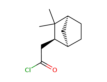 (+/-)-(3,3-dimethyl-[2<i>exo</i>]norbornyl)-acetyl chloride