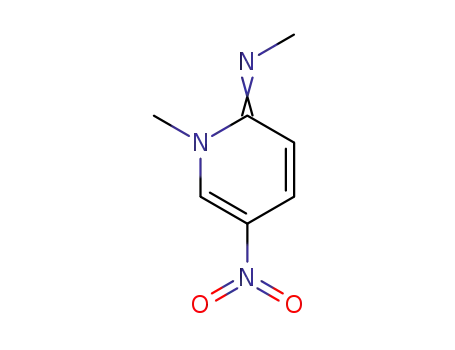 1-methyl-2-methylamino-5-nitro-pyridinium-betaine