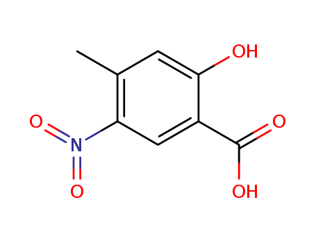 2-Hydroxy-4-Methyl-5-nitro-benzoic acid(17276-91-4)