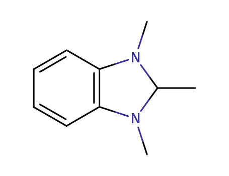 Molecular Structure of 3652-99-1 (1H-Benzimidazole, 2,3-dihydro-1,2,3-trimethyl-)