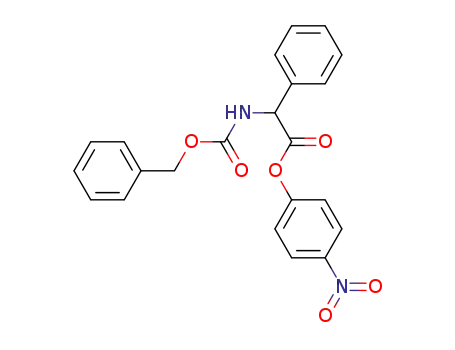 Molecular Structure of 63784-49-6 (Benzeneacetic acid, a-[[(phenylmethoxy)carbonyl]amino]-, 4-nitrophenyl
ester)