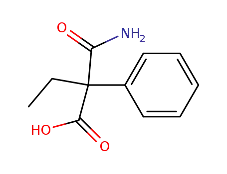 2-カルバモイル-2-フェニルブタン酸