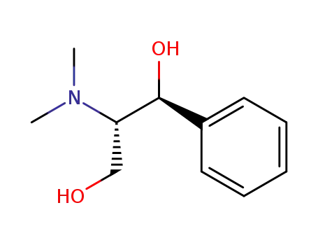 Molecular Structure of 58210-04-1 ((+)-(1S,2S)-2-(dimethylamino)-1-phenylpropane-1,3-diol)