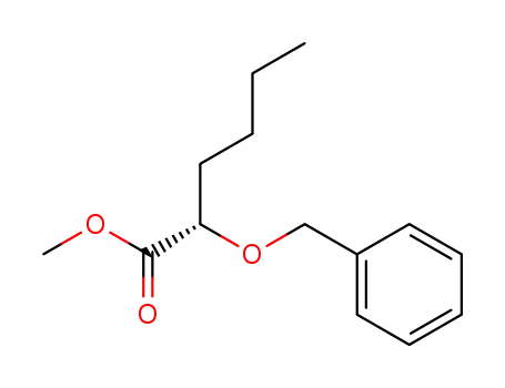 Hexanoic acid, 2-(phenylmethoxy)-, methyl ester, (S)-