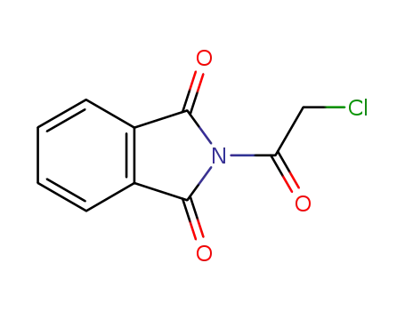 Molecular Structure of 7218-24-8 (N-(chloroacetyl)phthalimide)