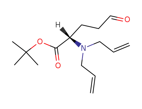 tert-Butyl-<2-(diallylamino)-4-formylbutyrat>