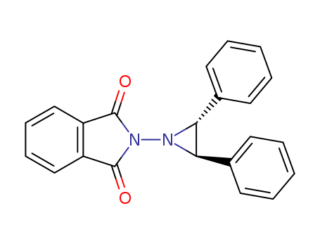 1H-Isoindole-1,3(2H)-dione,2-[(2R,3R)-2,3-diphenyl-1-aziridinyl]-, rel-