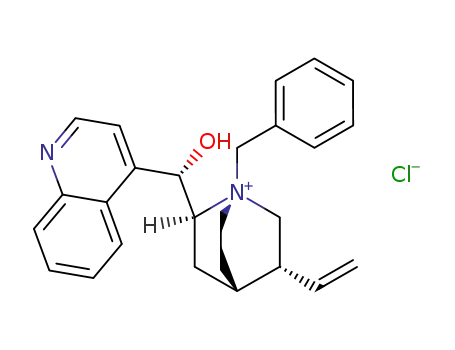 Molecular Structure of 69257-04-1 (N-Benzylcinchonidinium chloride)