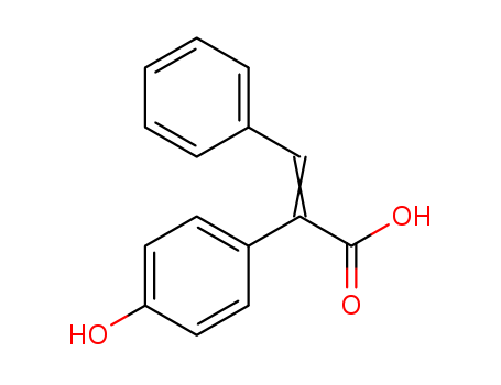 2-(4-hydroxyphenyl)-3-phenyl-prop-2-enoic acid cas  6628-41-7