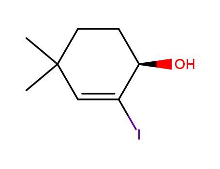 2-Cyclohexen-1-ol, 2-iodo-4,4-dimethyl-, (1R)-
