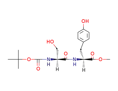 L-Tyrosine, N-[(1,1-dimethylethoxy)carbonyl]-L-seryl-, methyl ester
