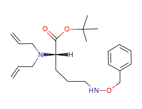 N<sup>2</sup>,N<sup>2</sup>-Diallyl-N<sup>5</sup>-benzyloxy-L-ornithin-tert-butylester