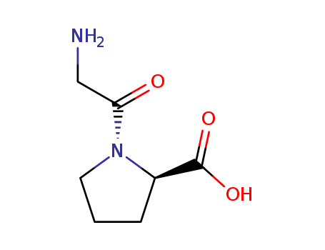 D-Proline, 1-glycyl- (9CI)